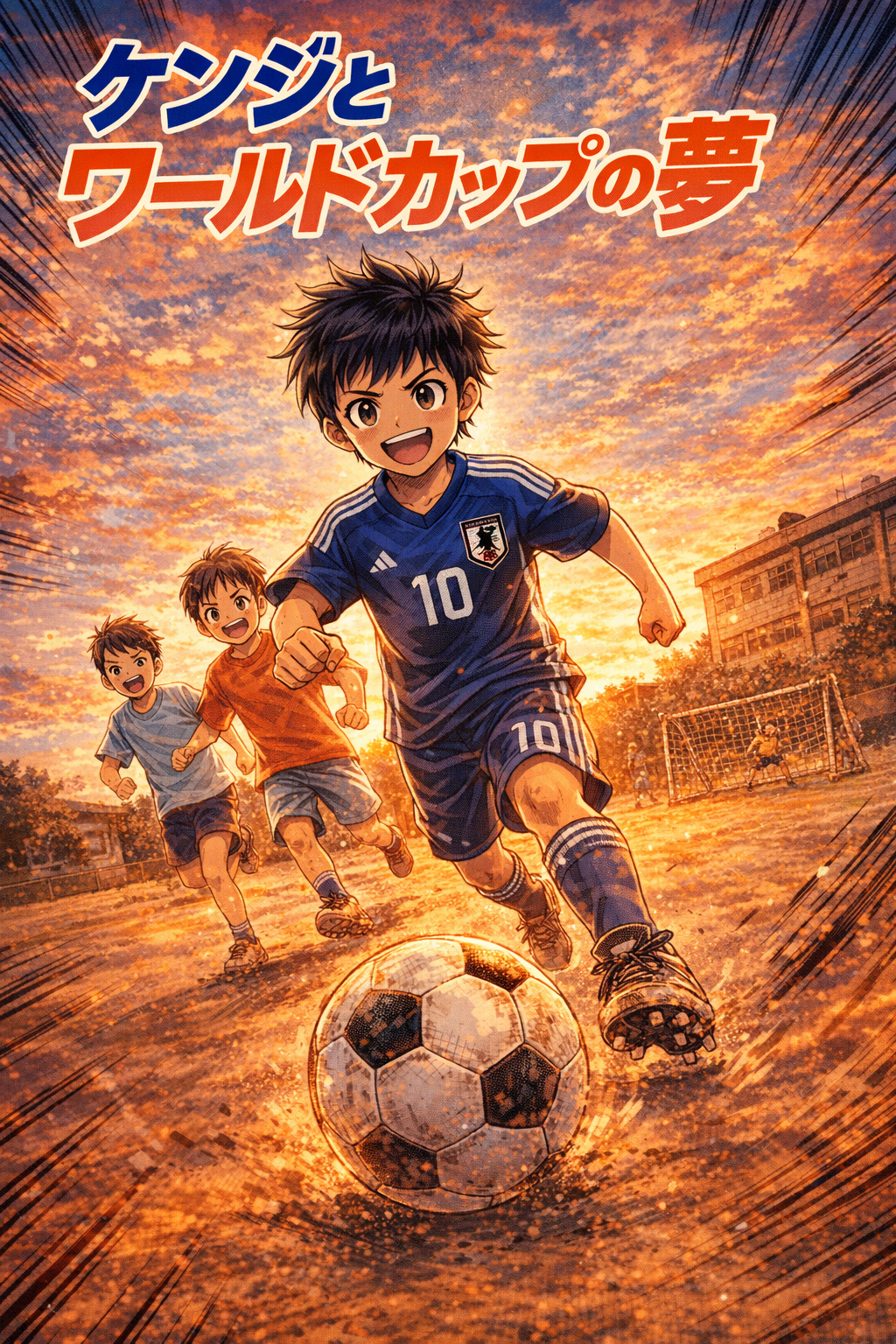 Cover for ケンジとワールドカップの夢