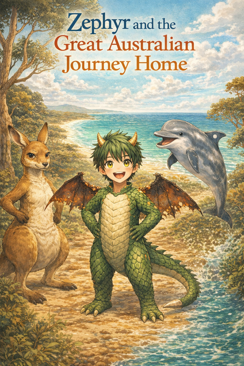 Cover for Zephyr and the Great Australian Journey Home