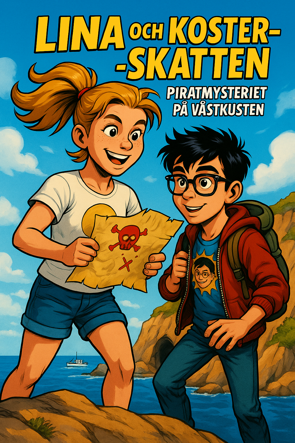 Cover for Lina och Koster-skatten: Piratmysteriet på Västkusten