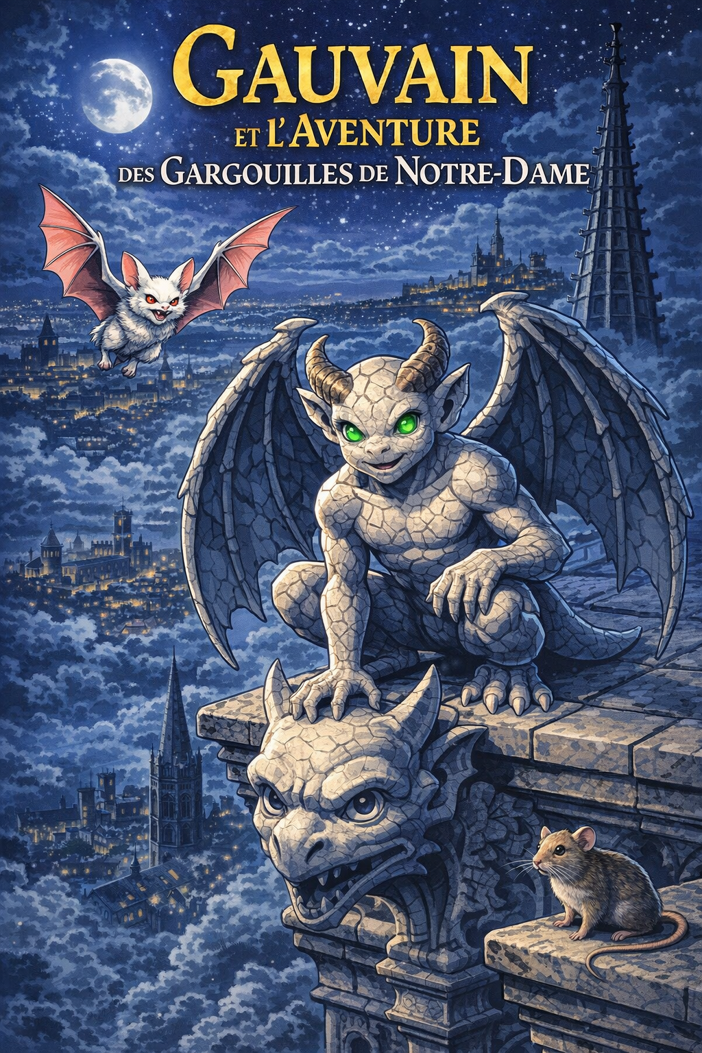 Cover for Gauvain et l’Aventure des Gargouilles de Notre-Dame