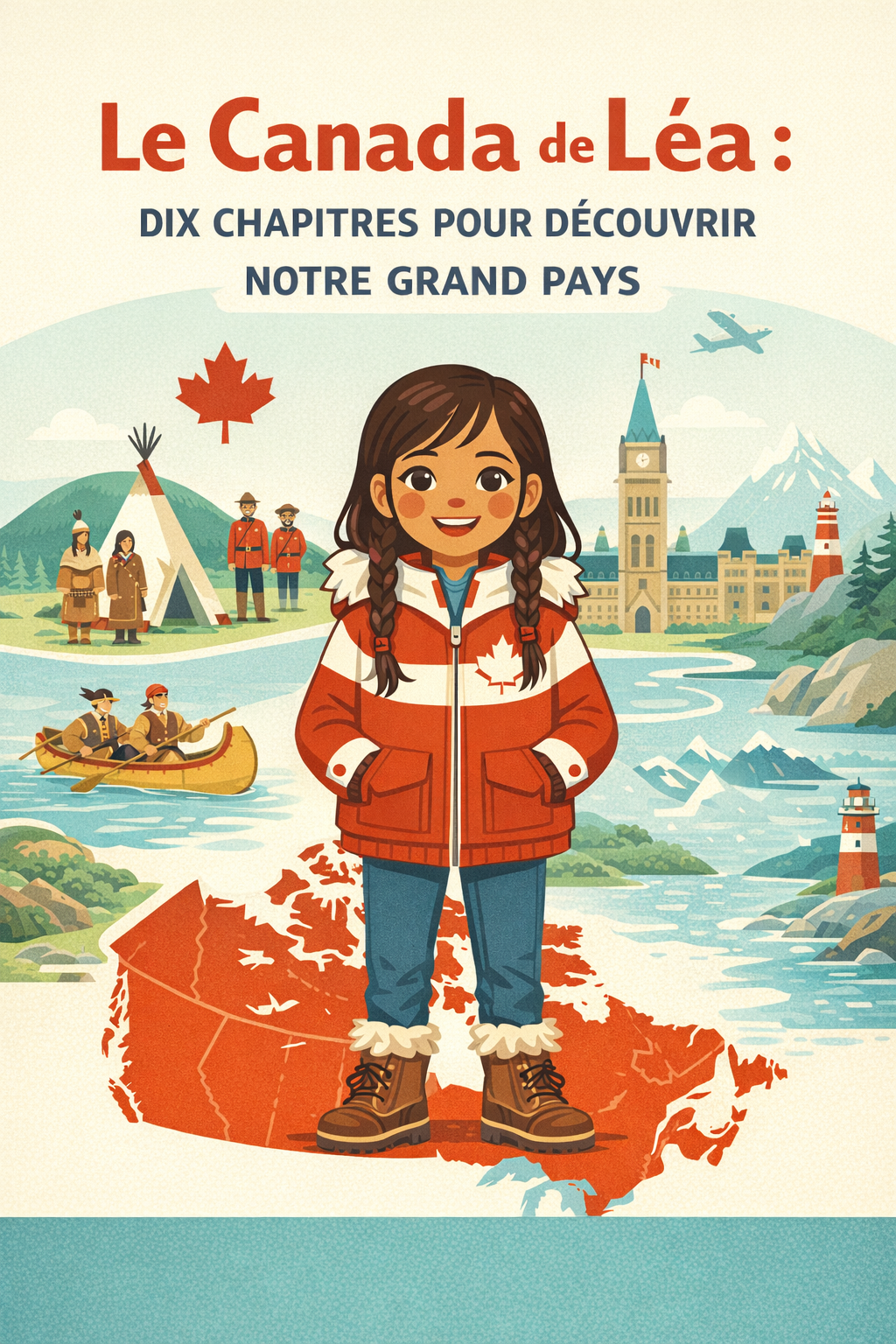Cover for Le Canada de Léa : Dix Chapitres pour Découvrir notre Grand Pays